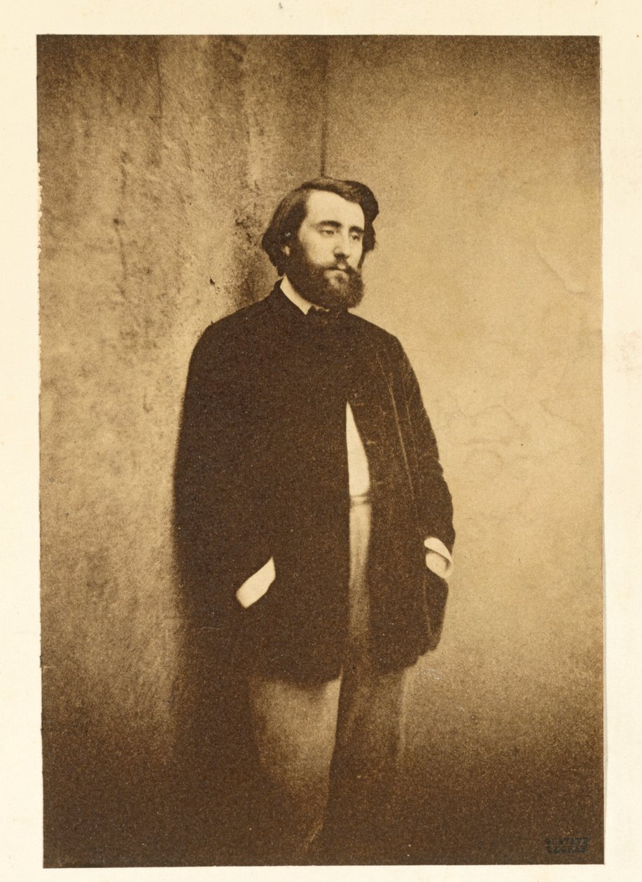 Portret Edmonda Cottineta (1824-1895) autorstwa Gustave Le Gray