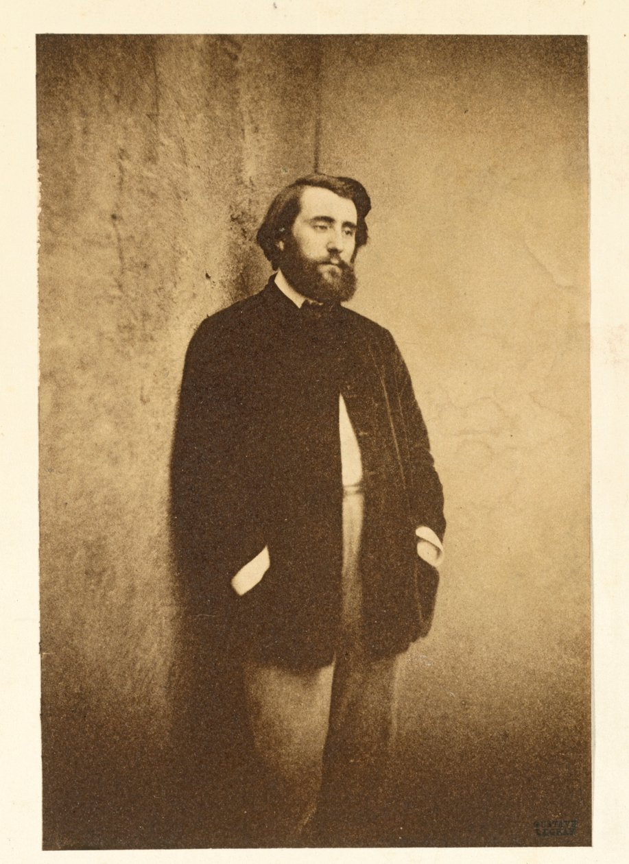 Portret Edmonda Cottineta 1824-1895, c. 1848-50. autorstwa Gustave Le Gray