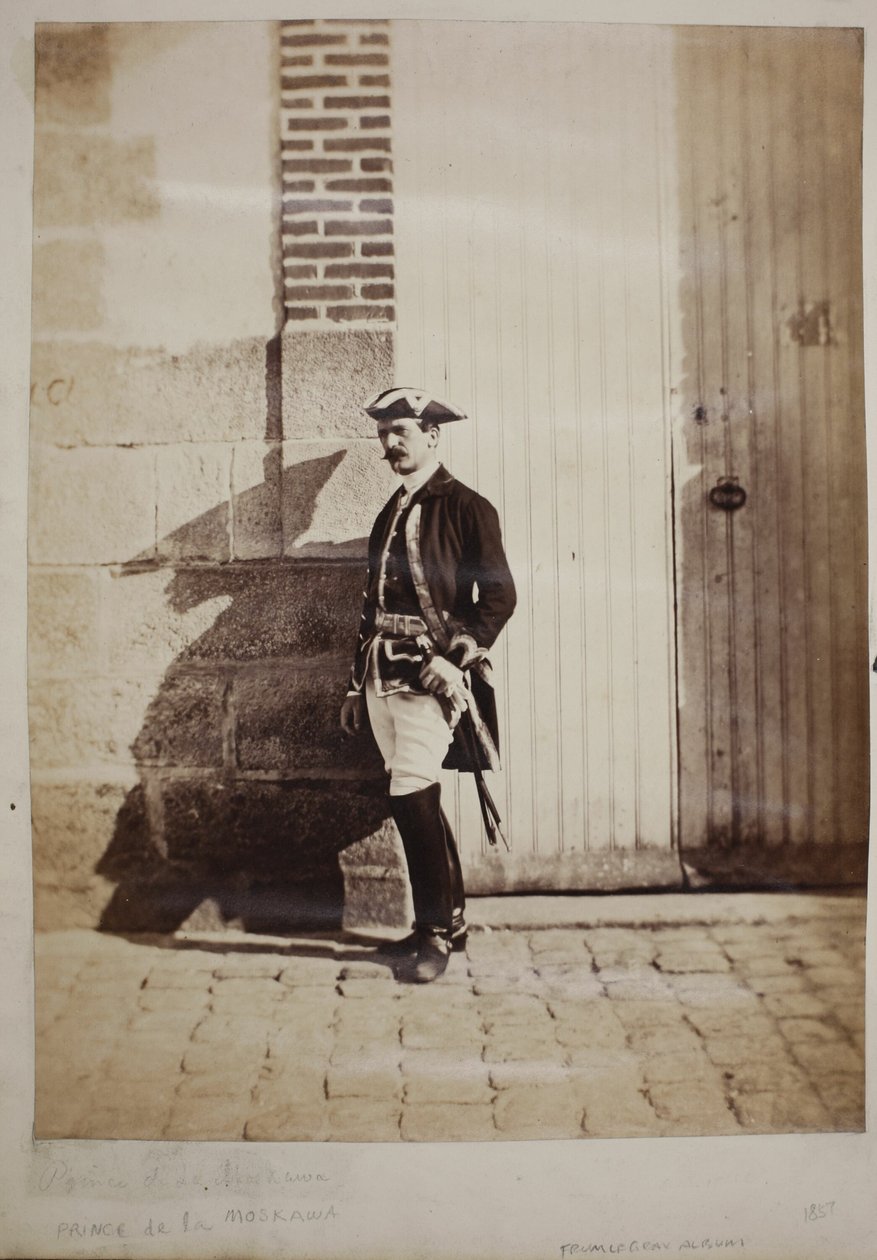Książę Moskova w Chalons autorstwa Gustave Le Gray
