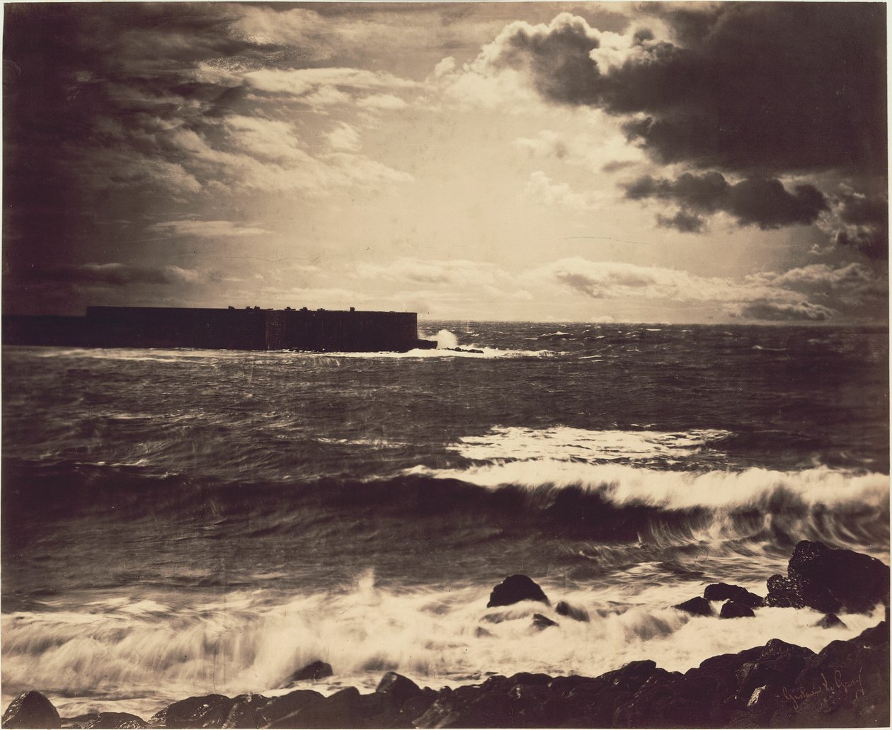 Wielka fala, Sete autorstwa Gustave Le Gray