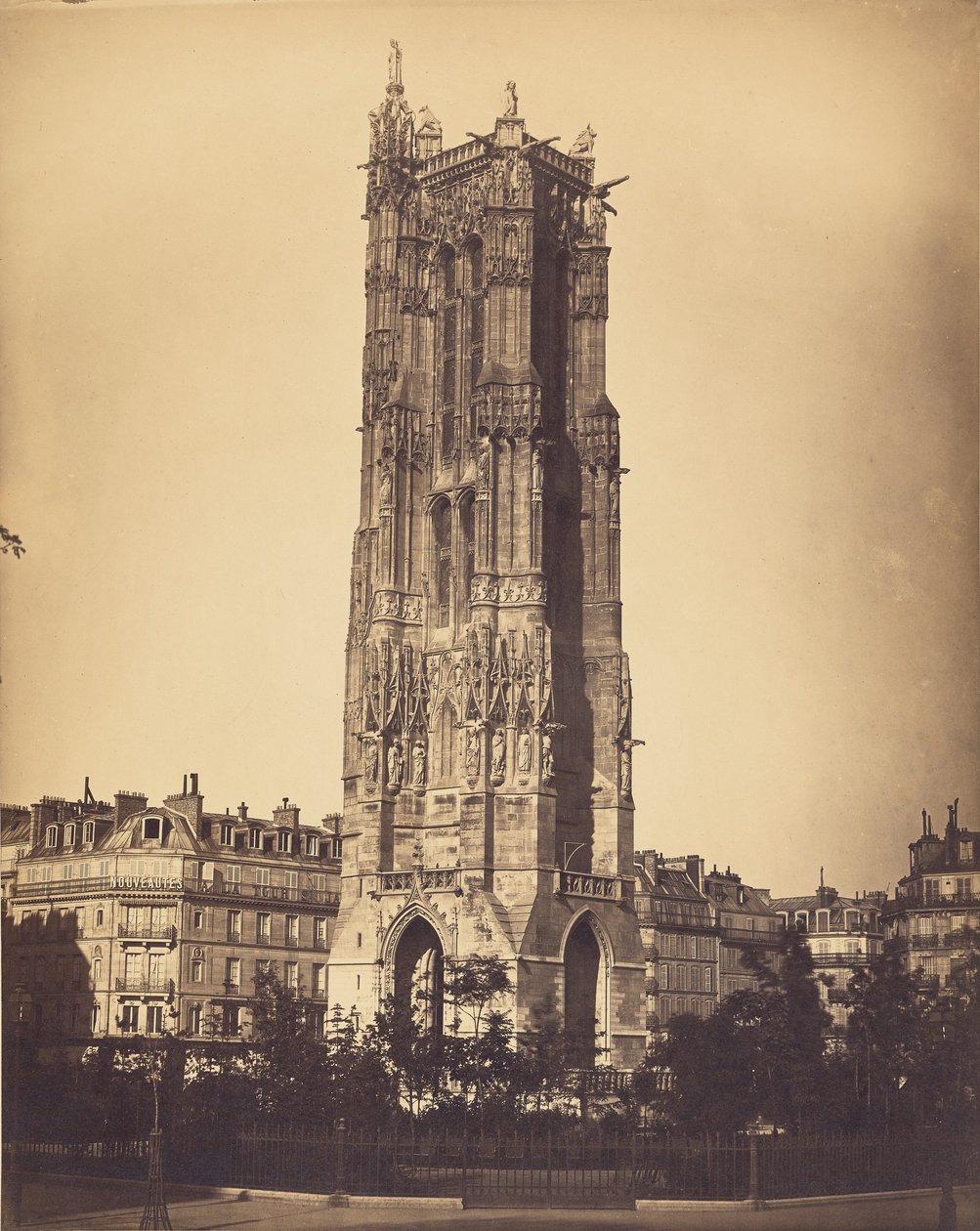 Tour St. Jacques autorstwa Gustave Le Gray