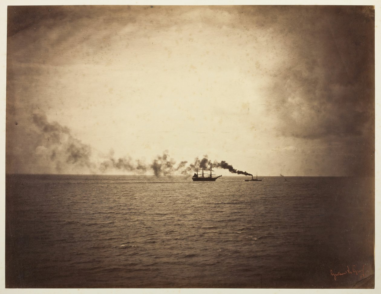 Holownik, 185657. autorstwa Gustave Le Gray