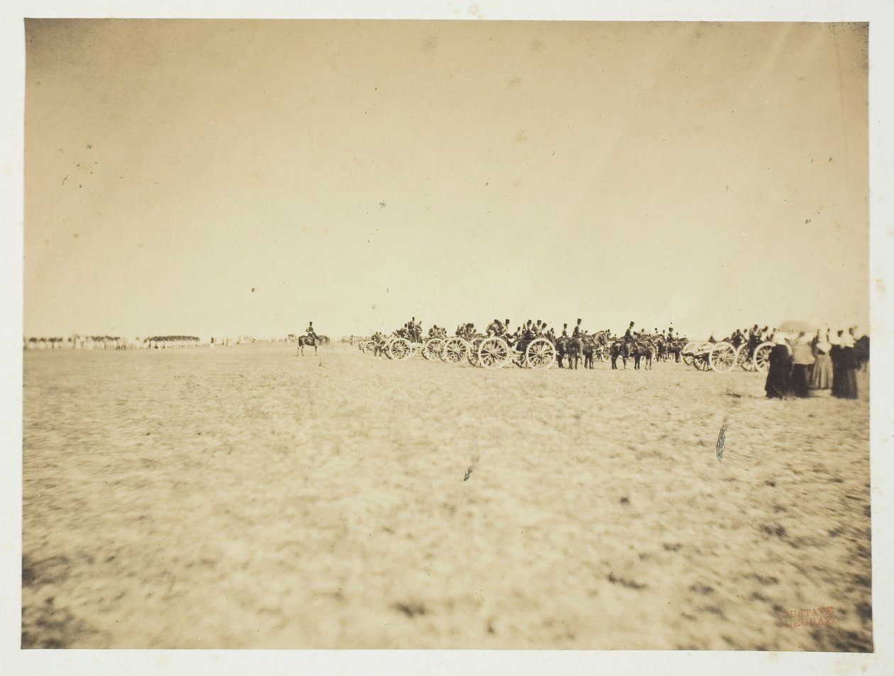 Bez tytułu [artyleria], 1857. autorstwa Gustave Le Gray
