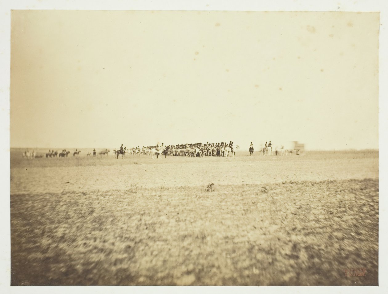 Bez tytułu [jazda], 1857. autorstwa Gustave Le Gray