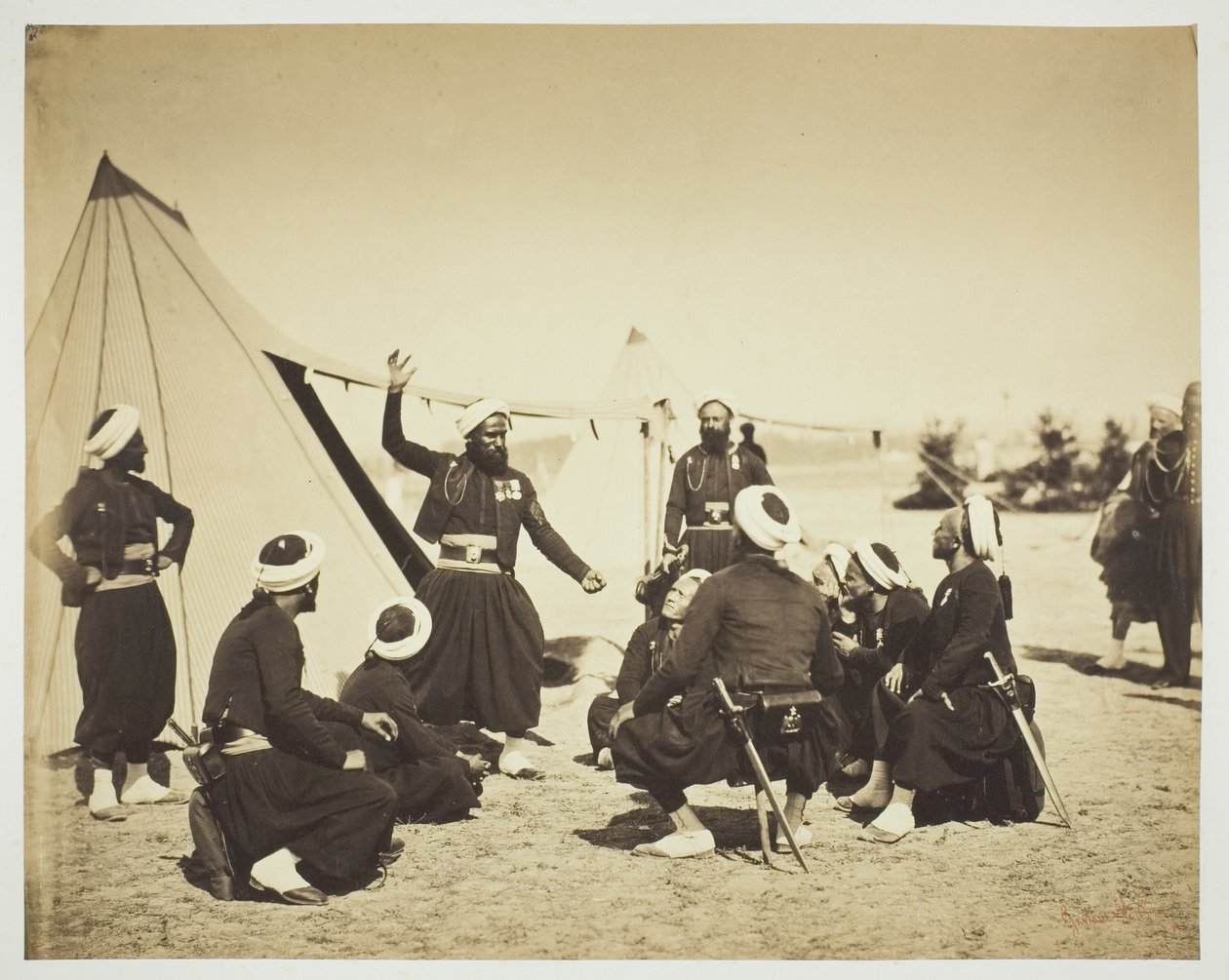Opowiadacz Zouave (Opowieść) autorstwa Gustave Le Gray