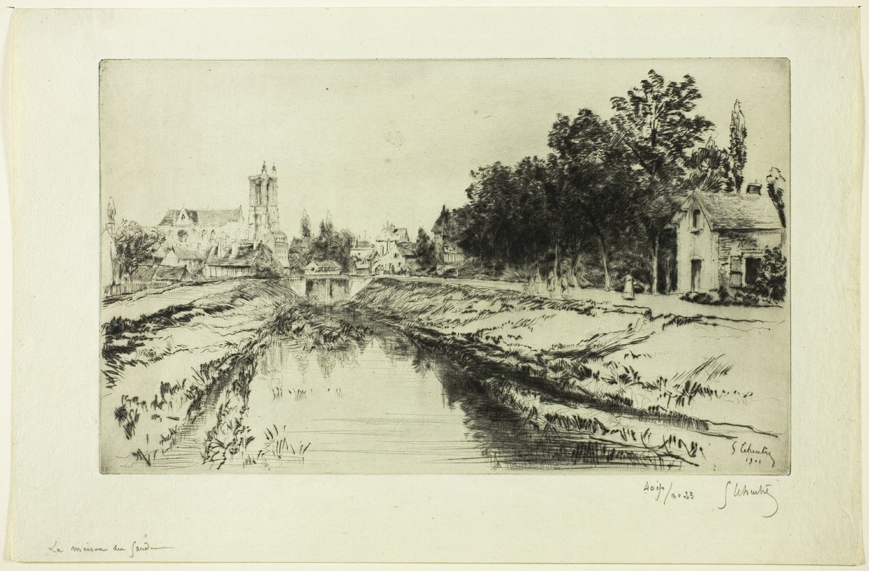 Wartownia autorstwa Gustave Leheutre