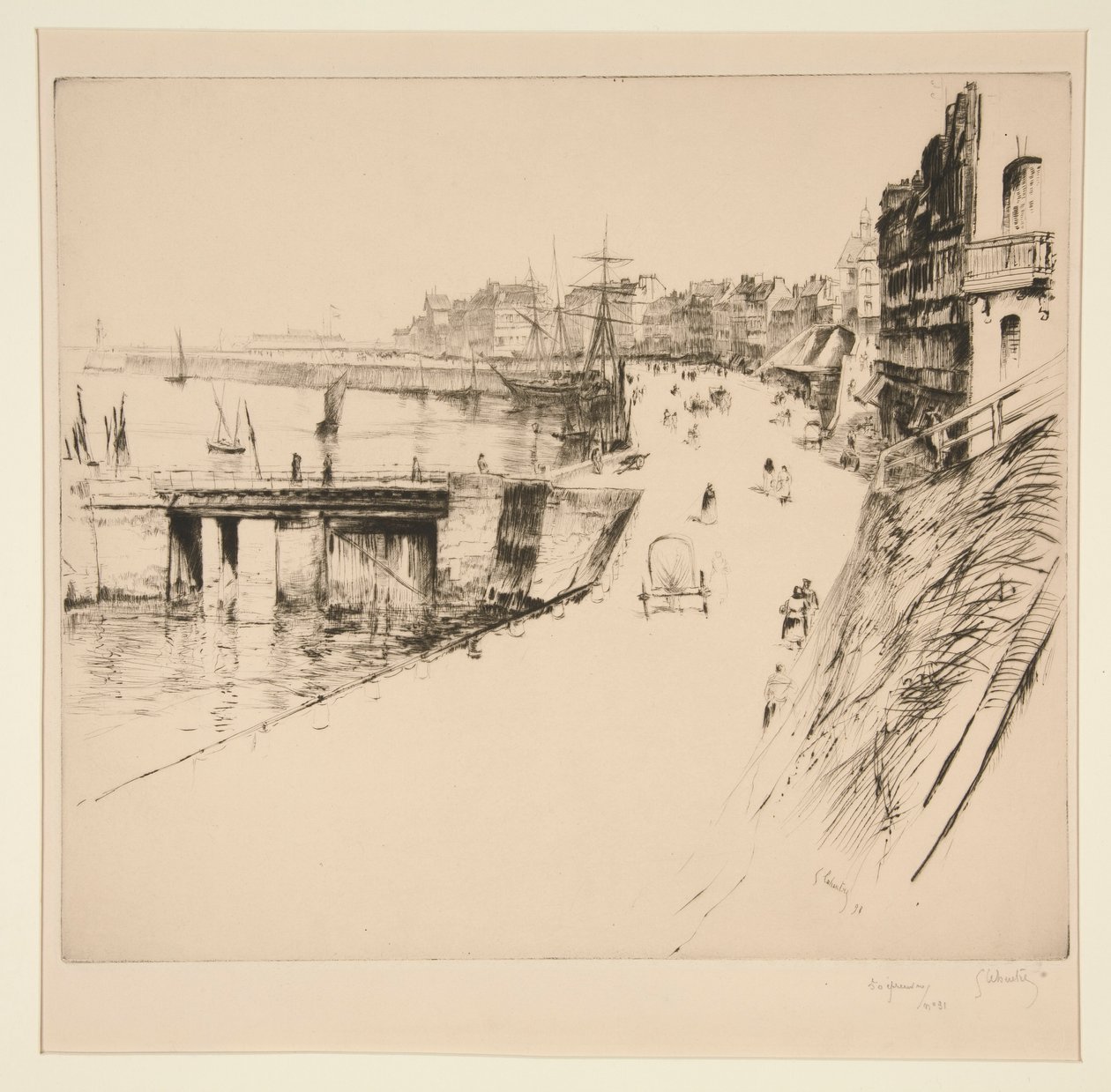 Passerelle autorstwa Gustave Leheutre
