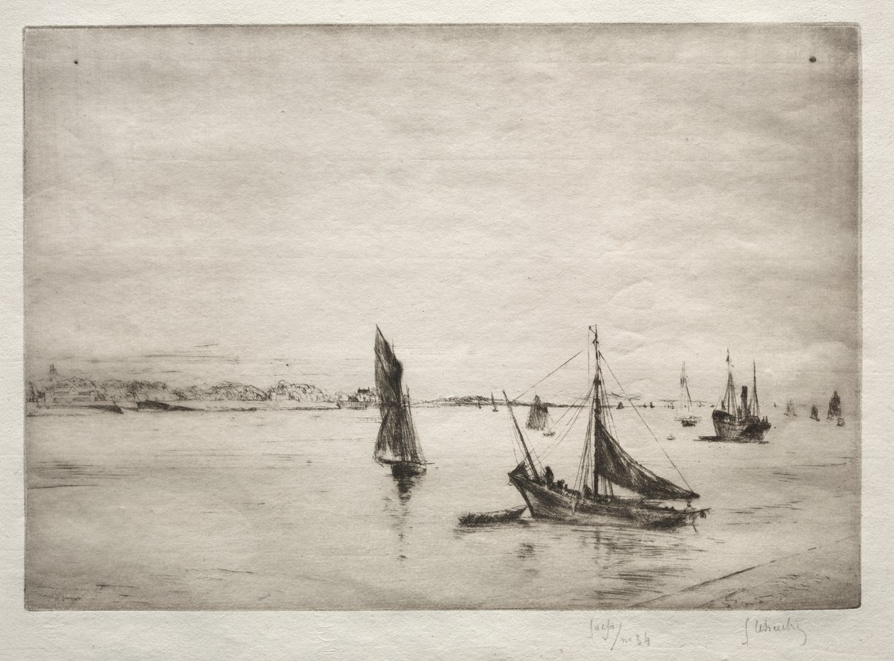 Droga La Rochelle autorstwa Gustave Leheutre
