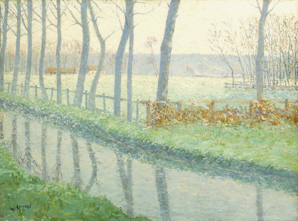 Sausseron, Nesles-la-Vallee, c.1891 autorstwa Gustave Loiseau