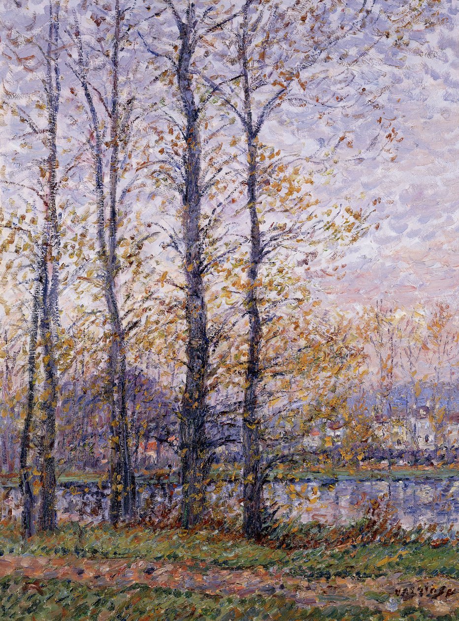 Brzegi Oise w Precy; Brzegi Oise w Precy, autorstwa Gustave Loiseau