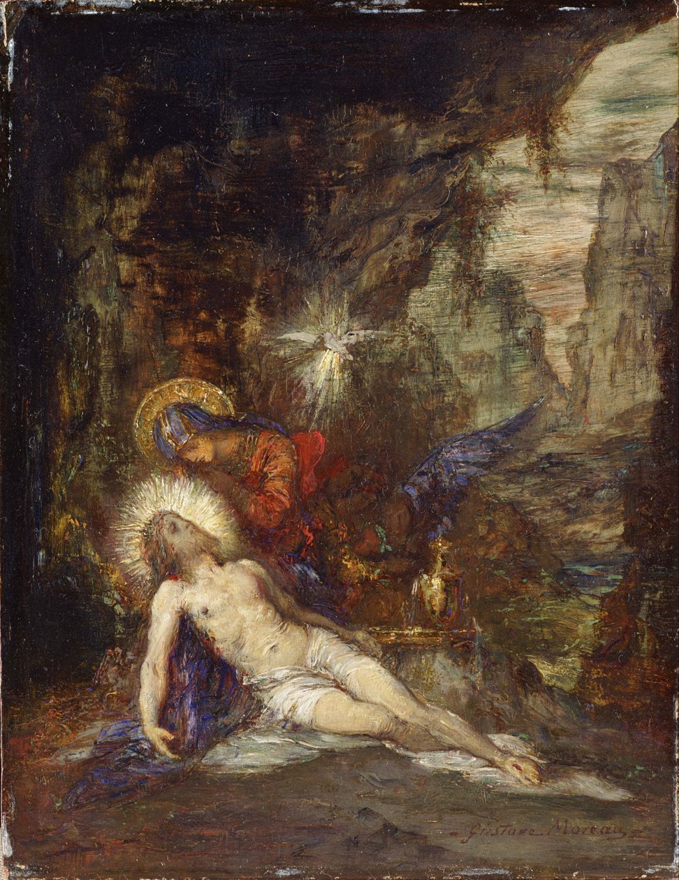 Pieta autorstwa Gustave Moreau