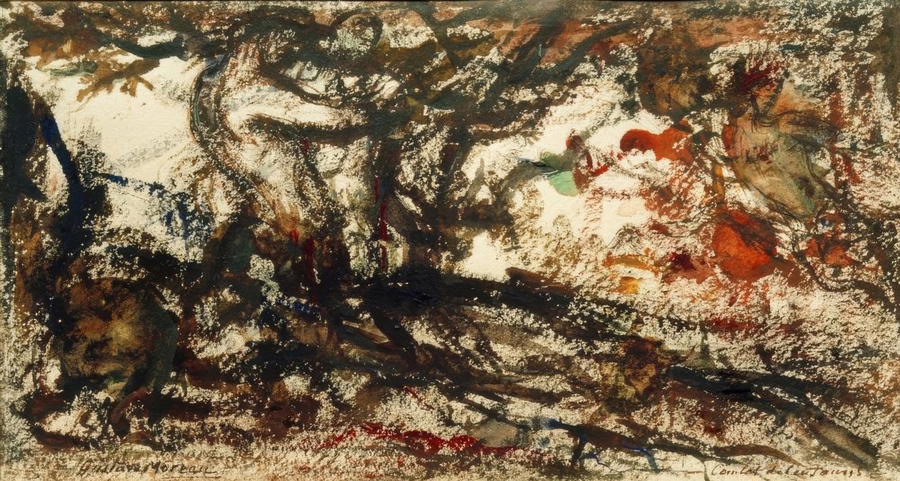 Walka o centaury autorstwa Gustave Moreau