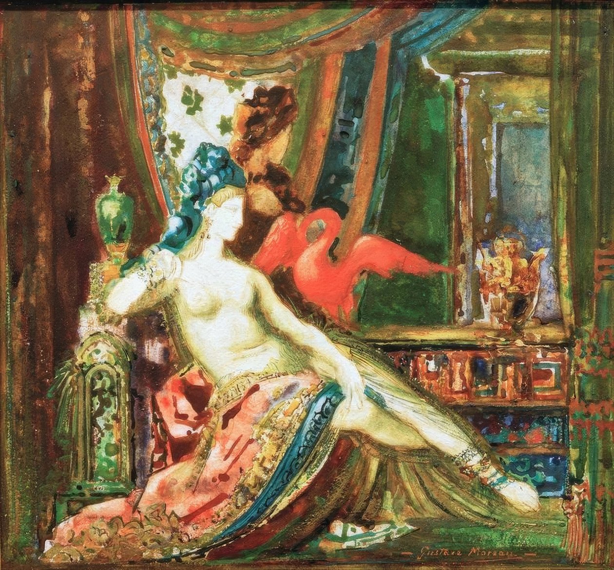 Ibis delilah autorstwa Gustave Moreau