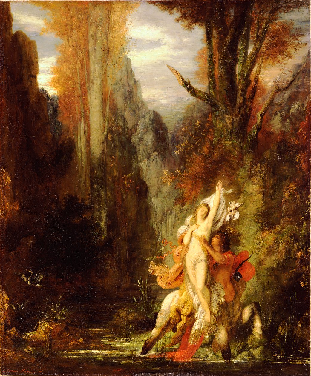 Dejanira (jesień) autorstwa Gustave Moreau