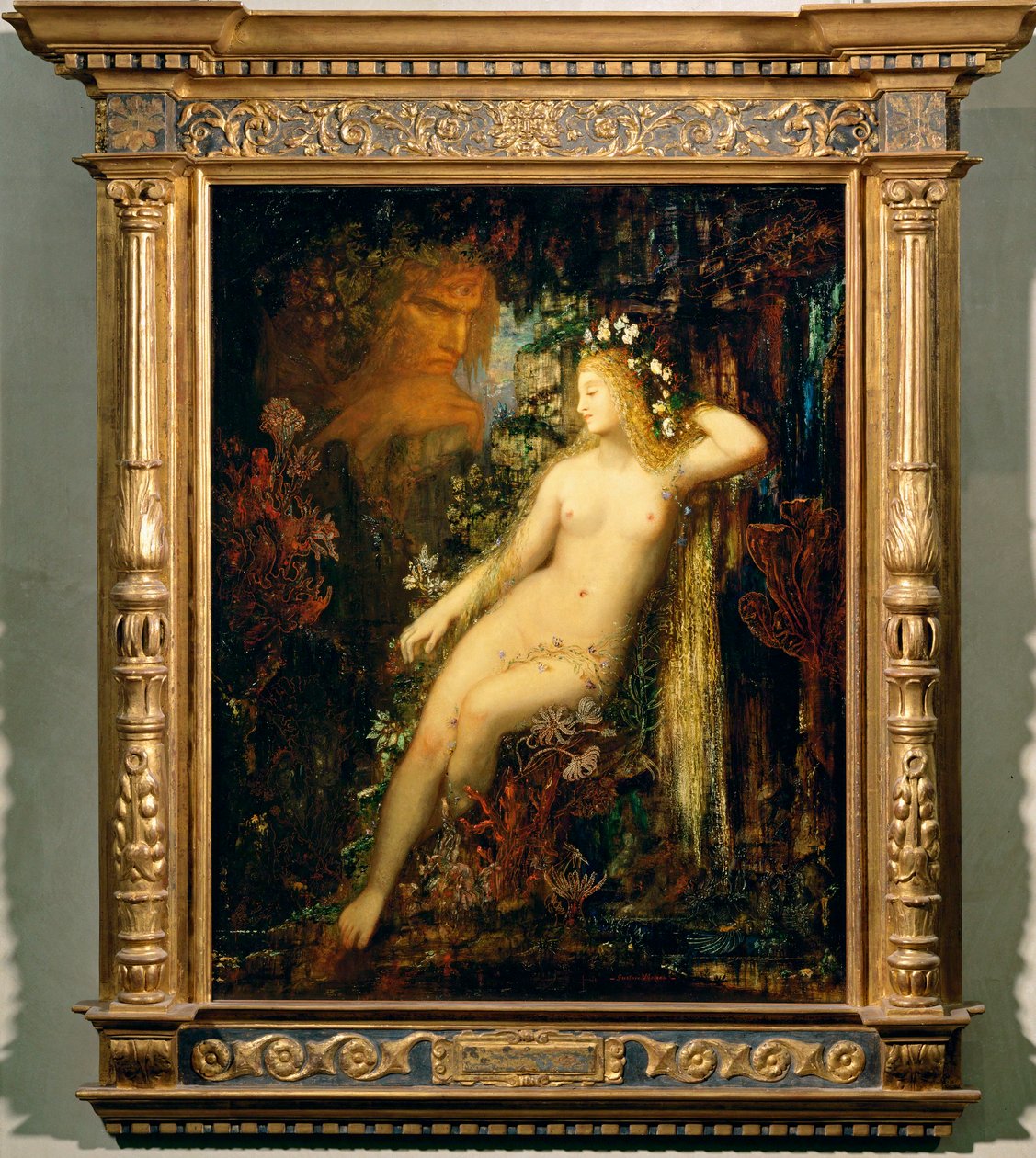 Akt kobiecy (obraz na płótnie) autorstwa Gustave Moreau