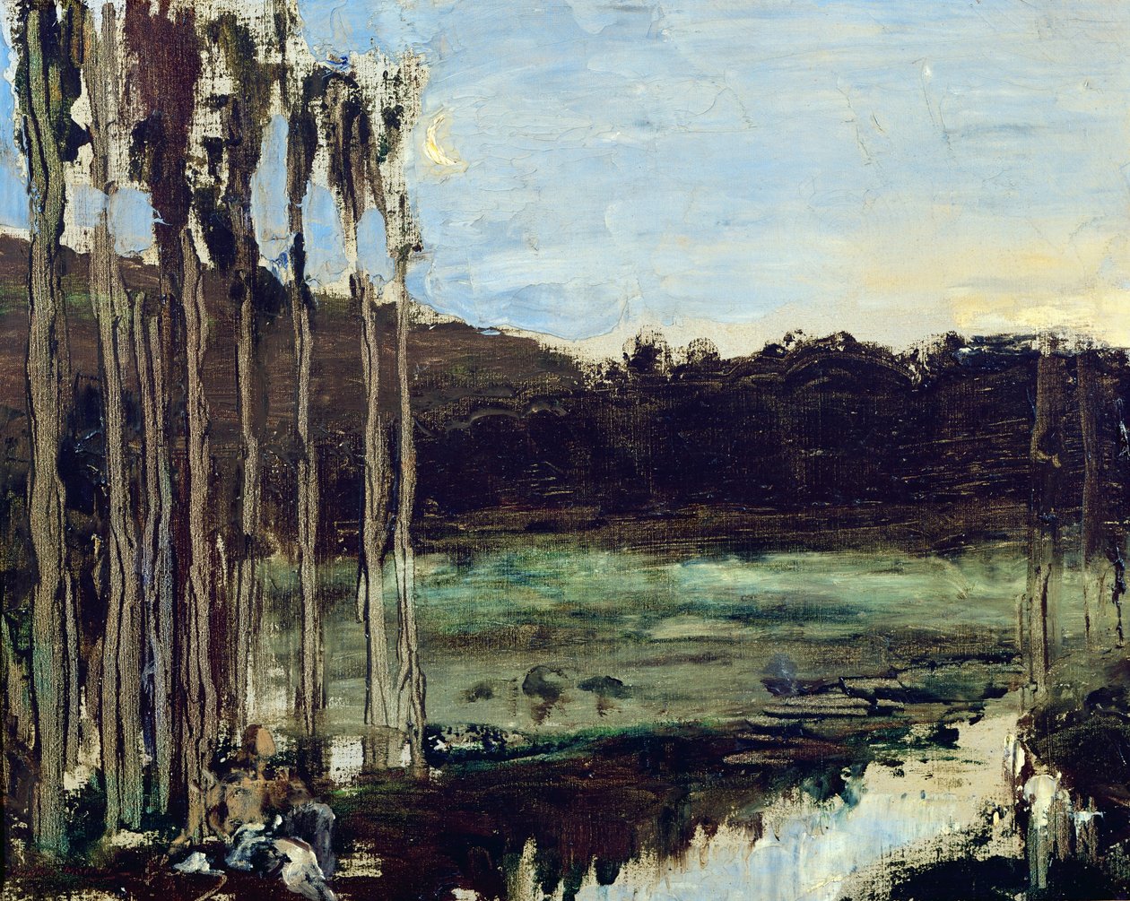 Francuski: Krajobraz / Okolice Etampes Krajobraz / Okolice Etampes autorstwa Gustave Moreau