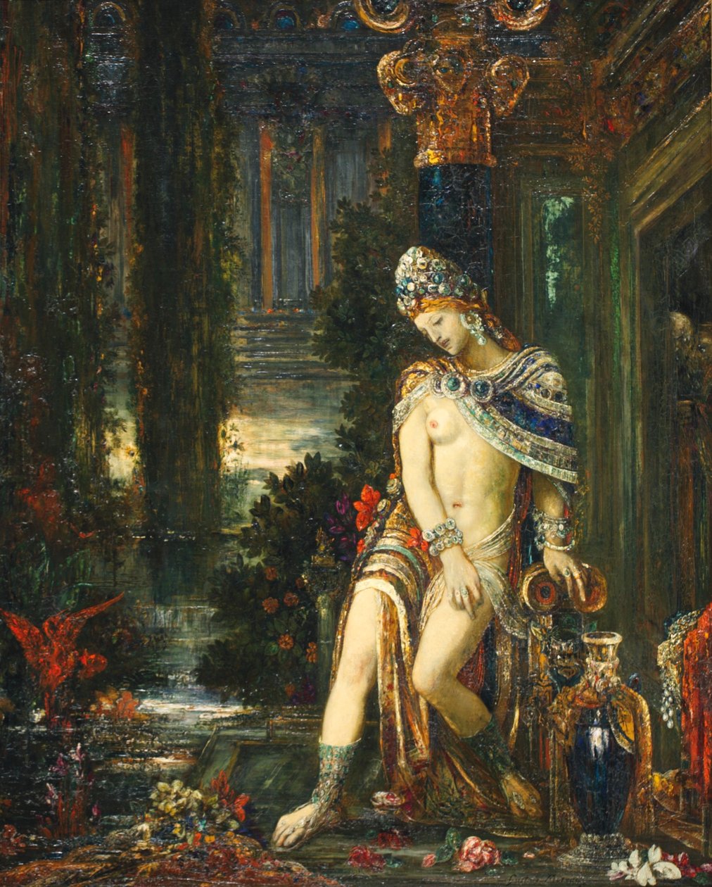 Francuski: Suzanne et les vieillards autorstwa Gustave Moreau