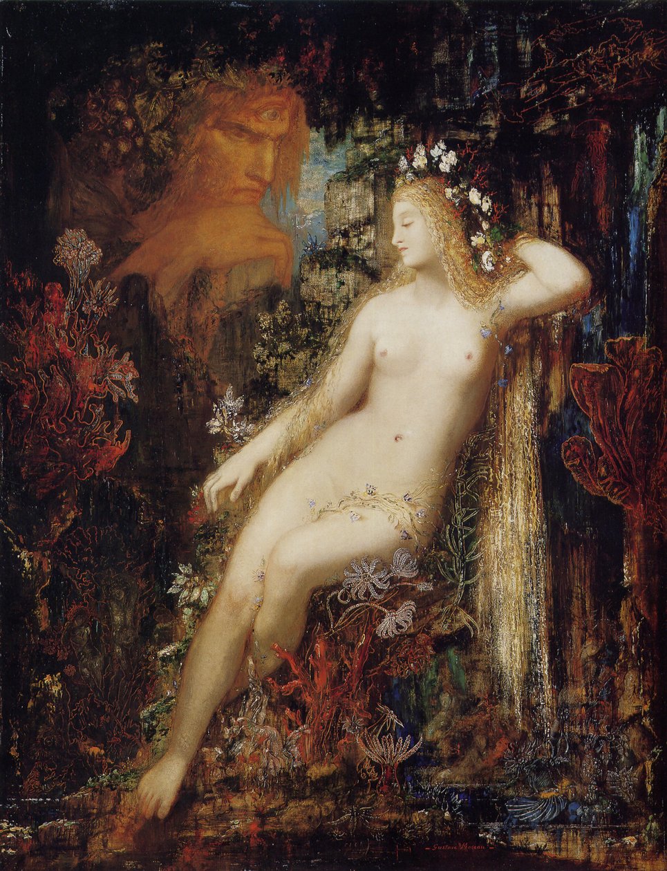Galathea autorstwa Gustave Moreau