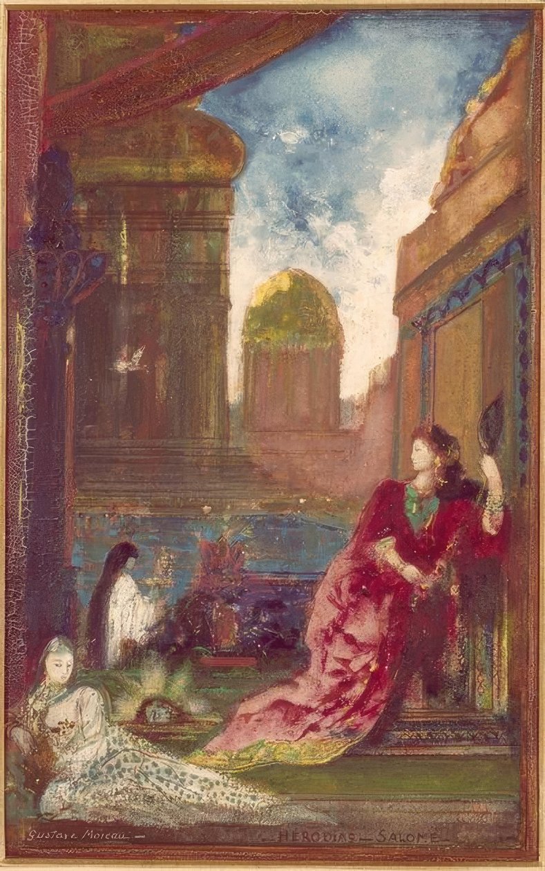 Herodiada i Salome autorstwa Gustave Moreau