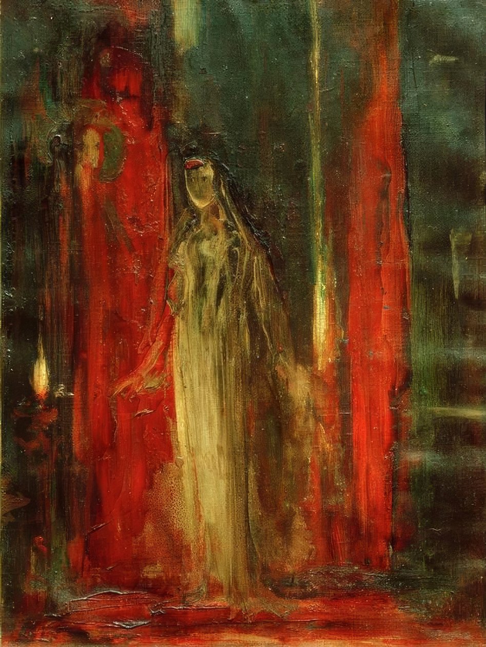 Lady Makbet autorstwa Gustave Moreau