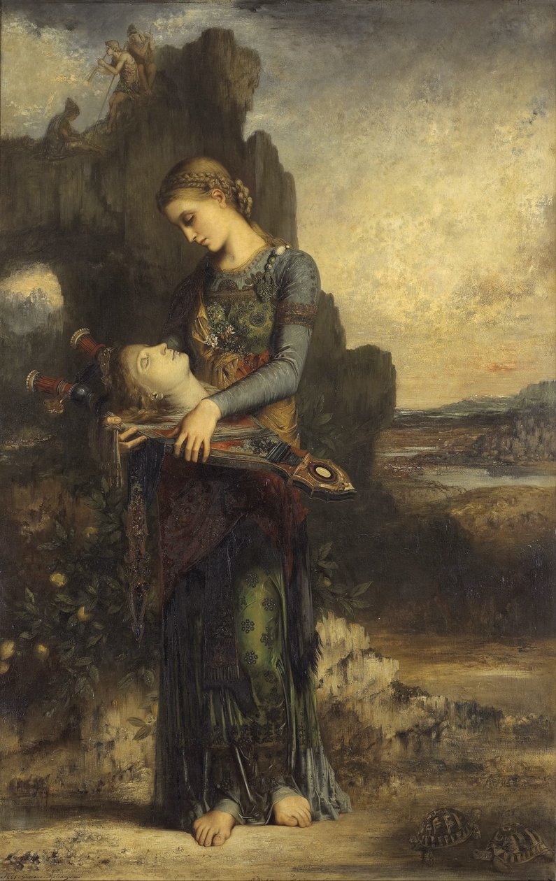 Orfeusz, 1865 autorstwa Gustave Moreau