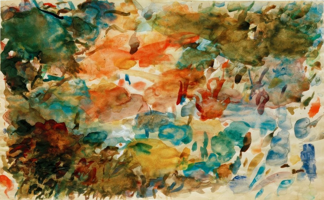 Paleta akwareli autorstwa Gustave Moreau