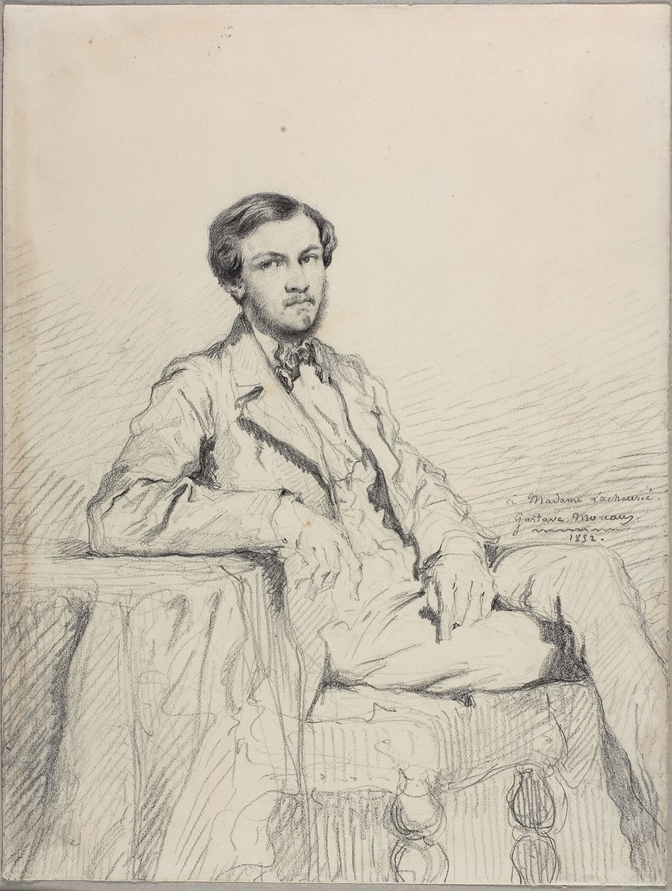 Portret Eugeniusza Lacheurié autorstwa Gustave Moreau