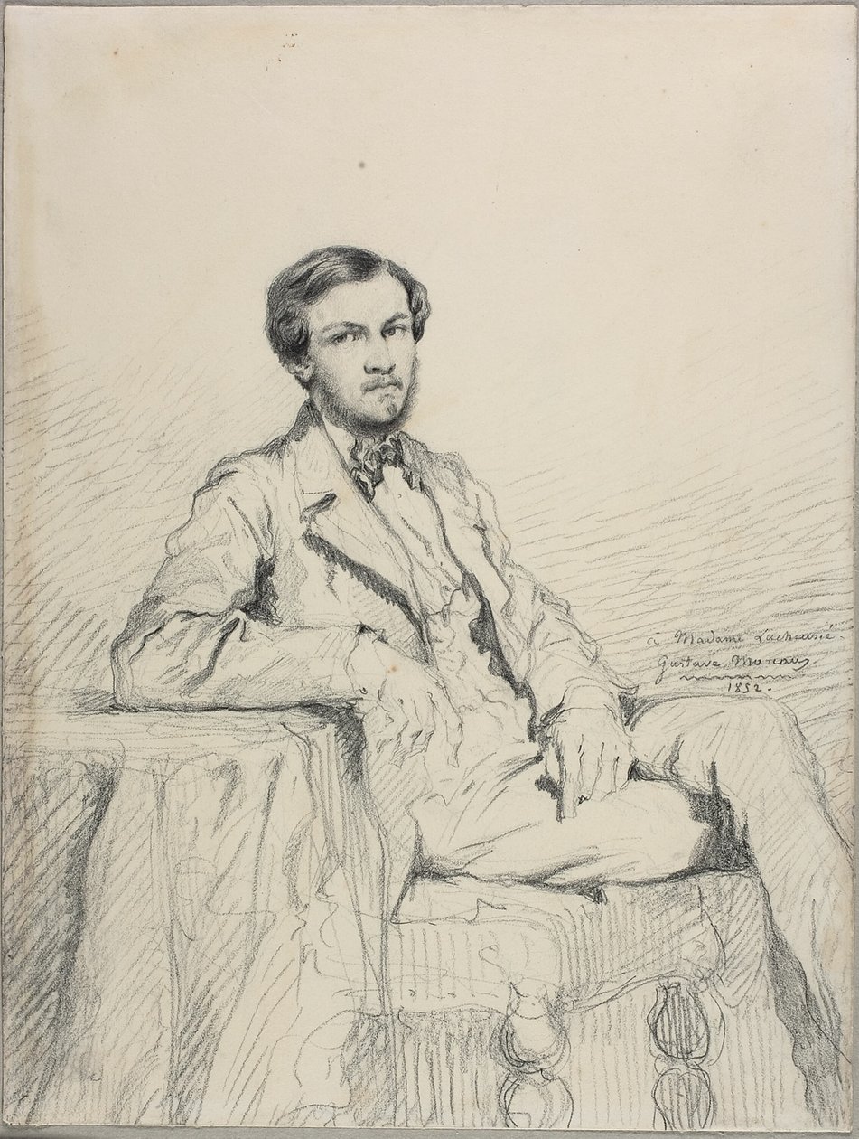 Portret Eugeniusza Lacheurié autorstwa Gustave Moreau