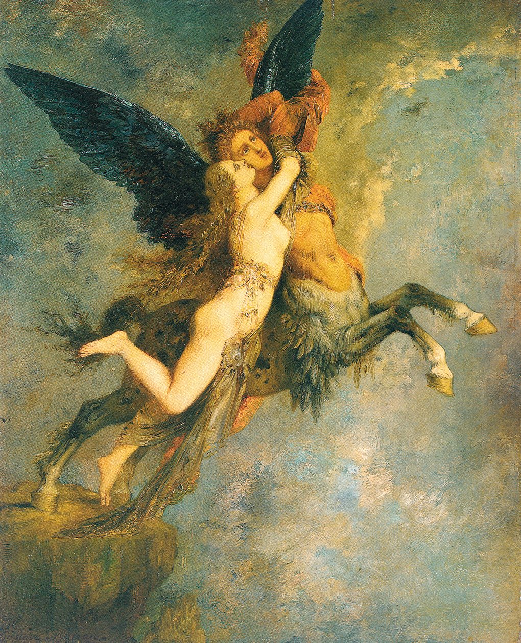 Chimera, 1866 autorstwa Gustave Moreau