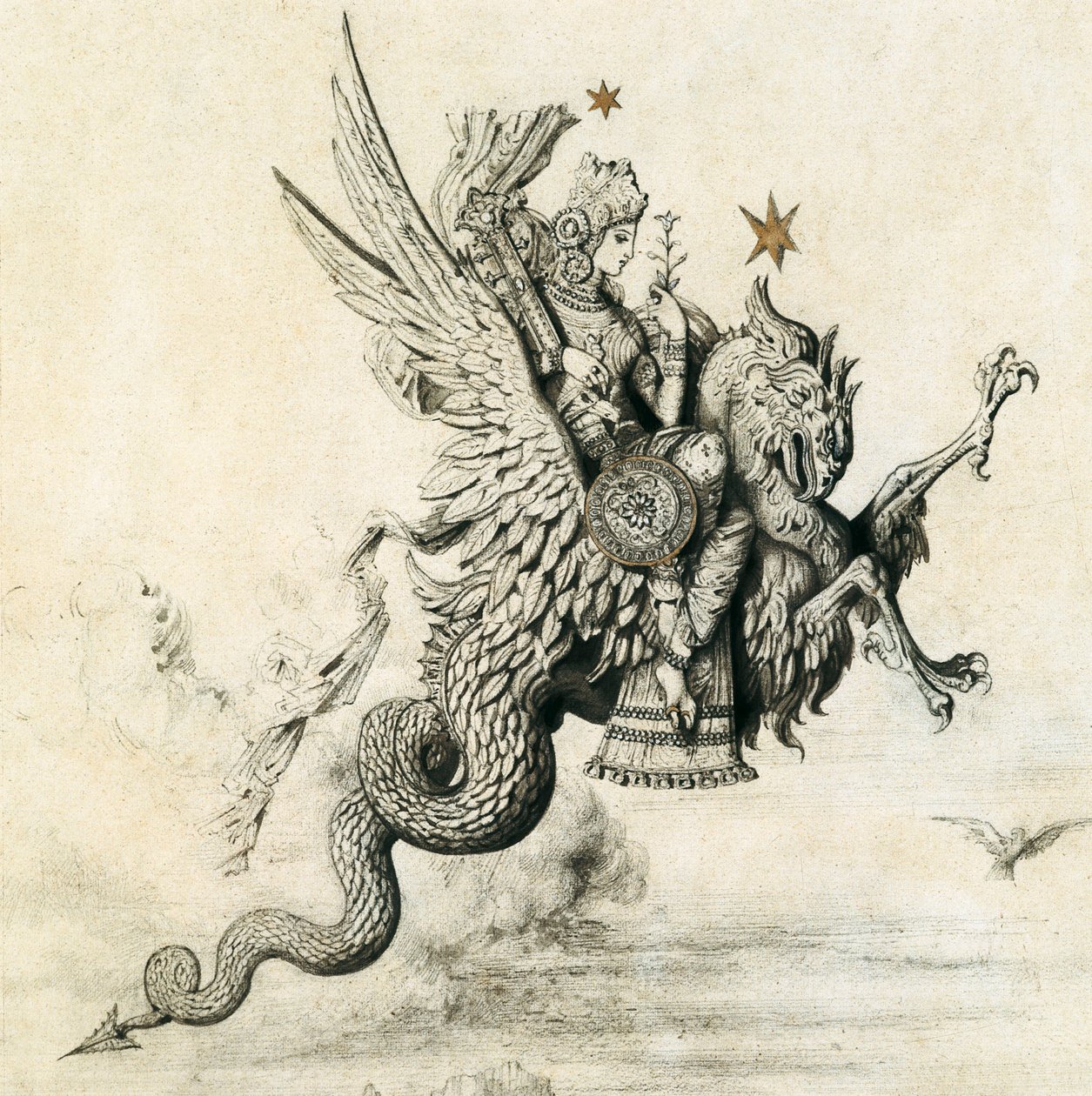 Peri autorstwa Gustave Moreau