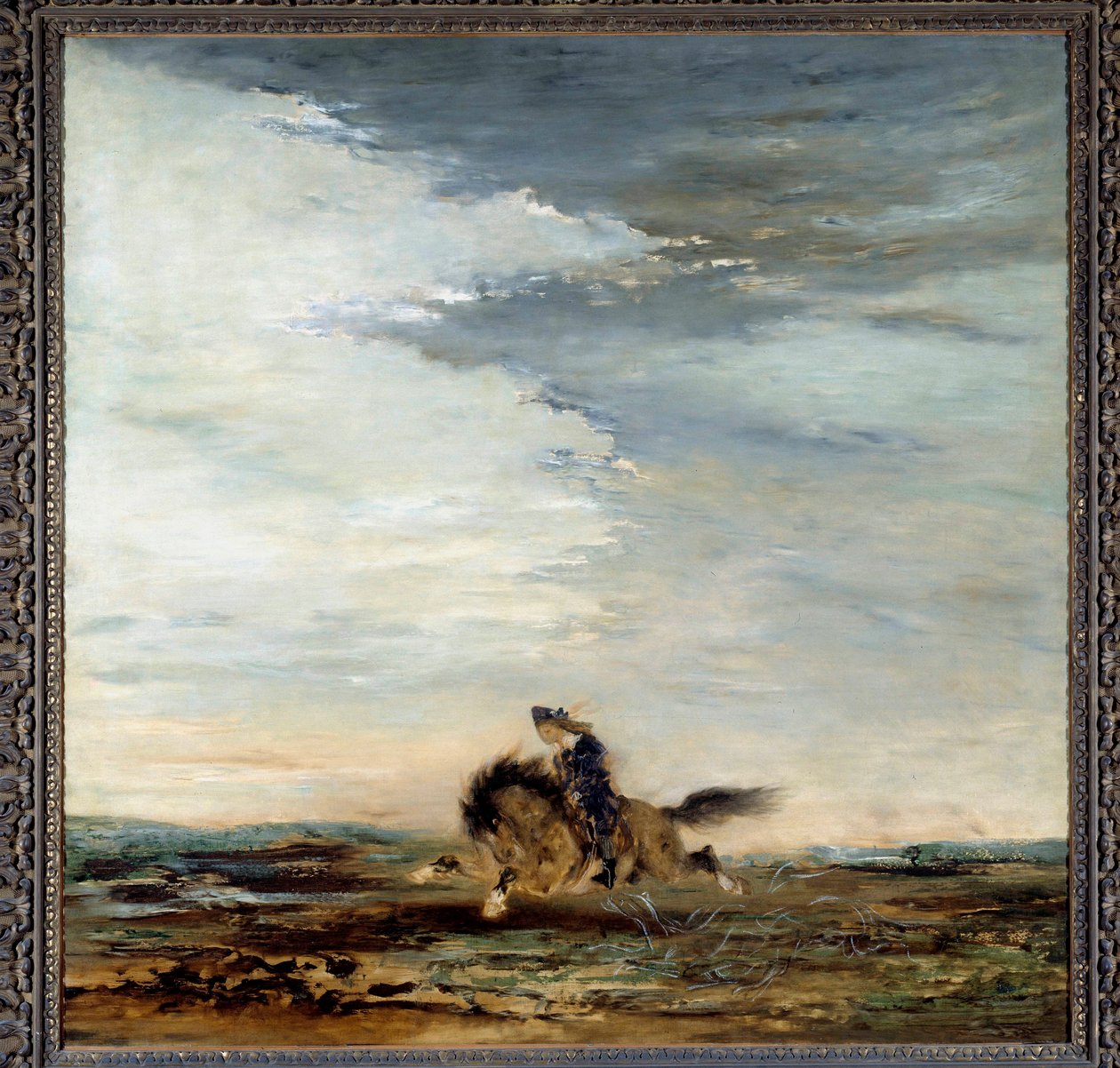 Obraz szkockiego jeźdźca Gustave