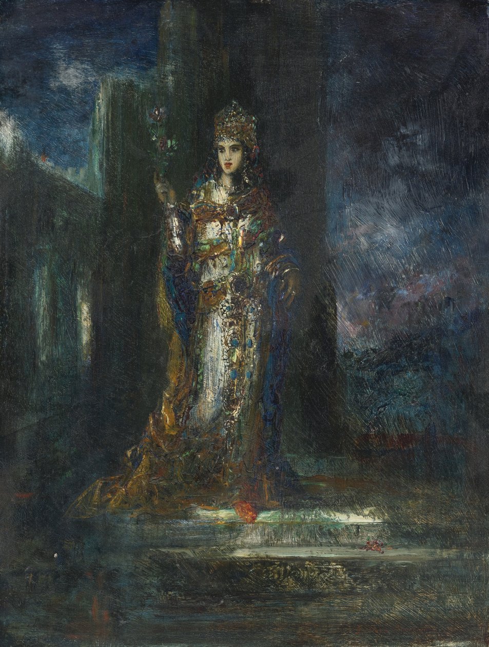 Pieśń nad pieśniami autorstwa Gustave Moreau