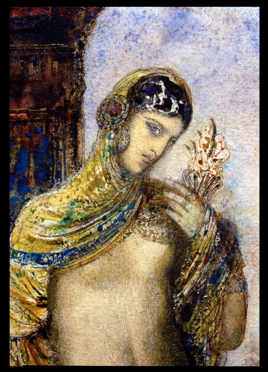 Fragment Pieśni nad Pieśniami z 83718 autorstwa Gustave Moreau