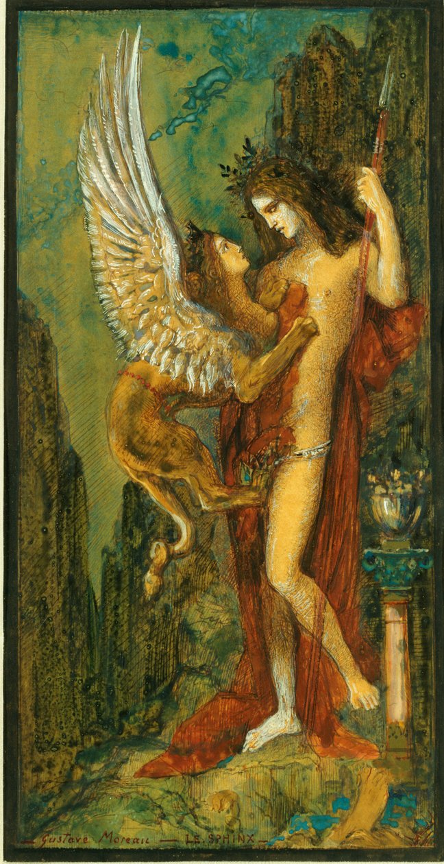 Sfinks autorstwa Gustave Moreau