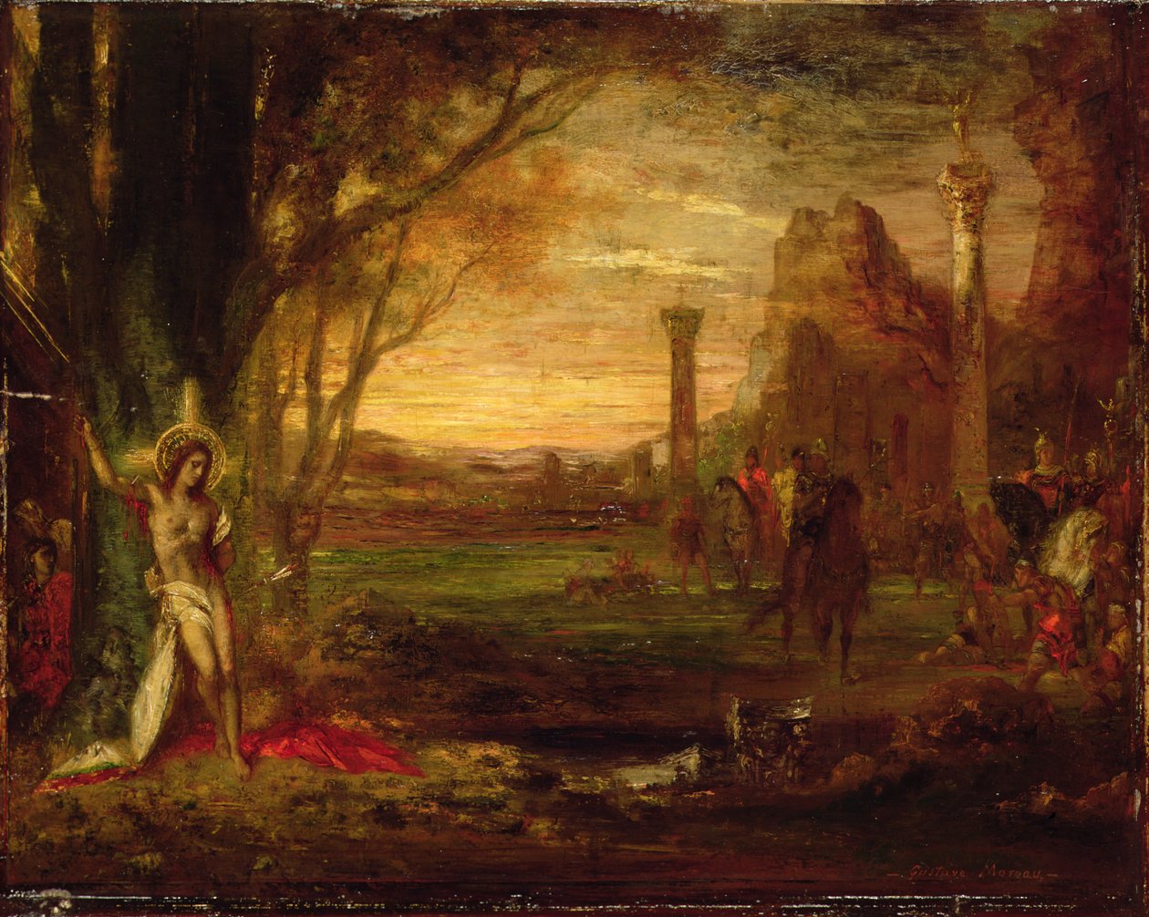 Nieznany obraz autorstwa Gustave Moreau