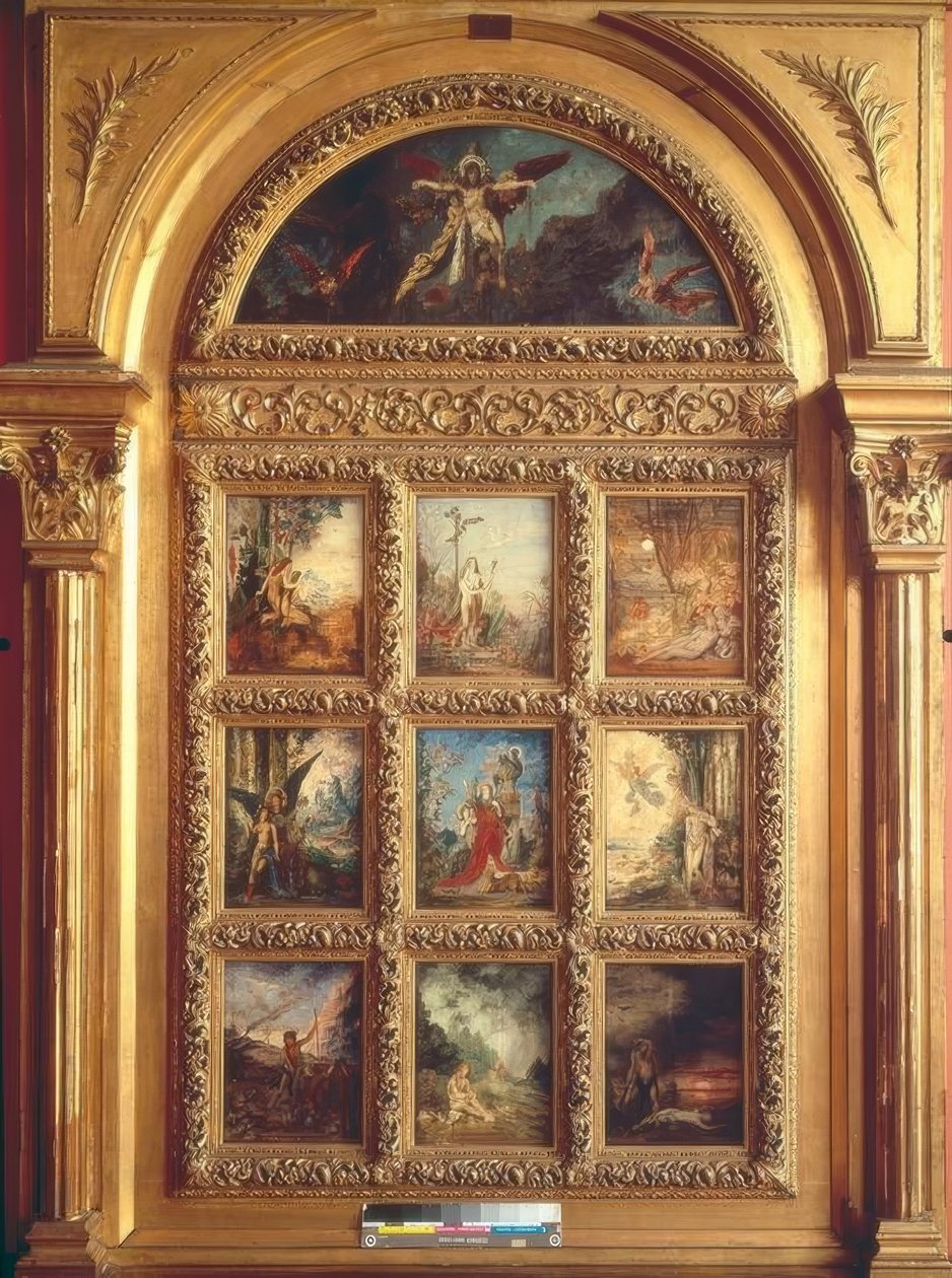 Życie ludzkości autorstwa Gustave Moreau