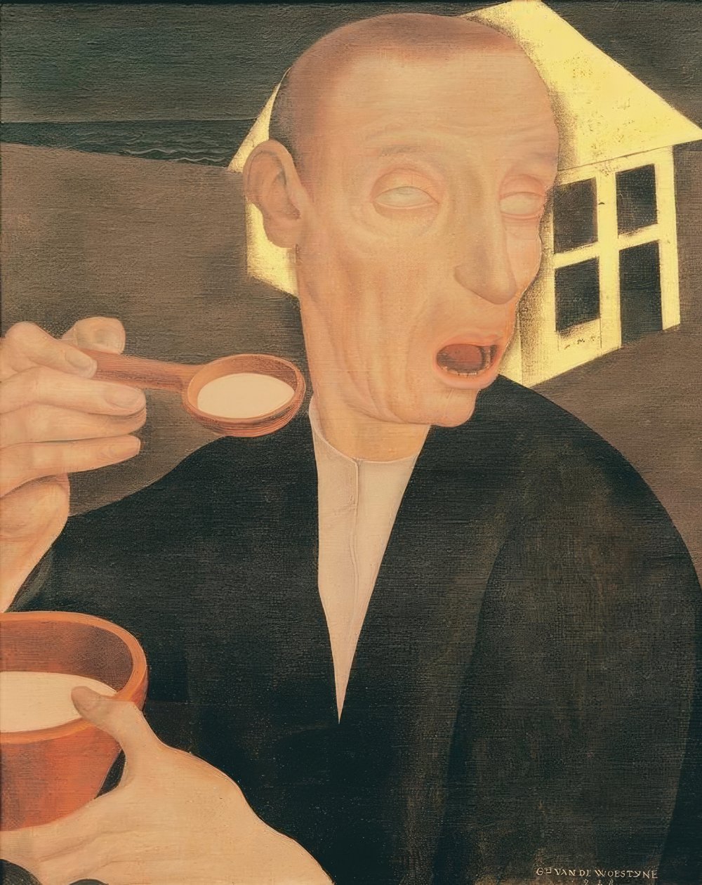 Ślepa owsianka autorstwa Gustave Van de Woestyne