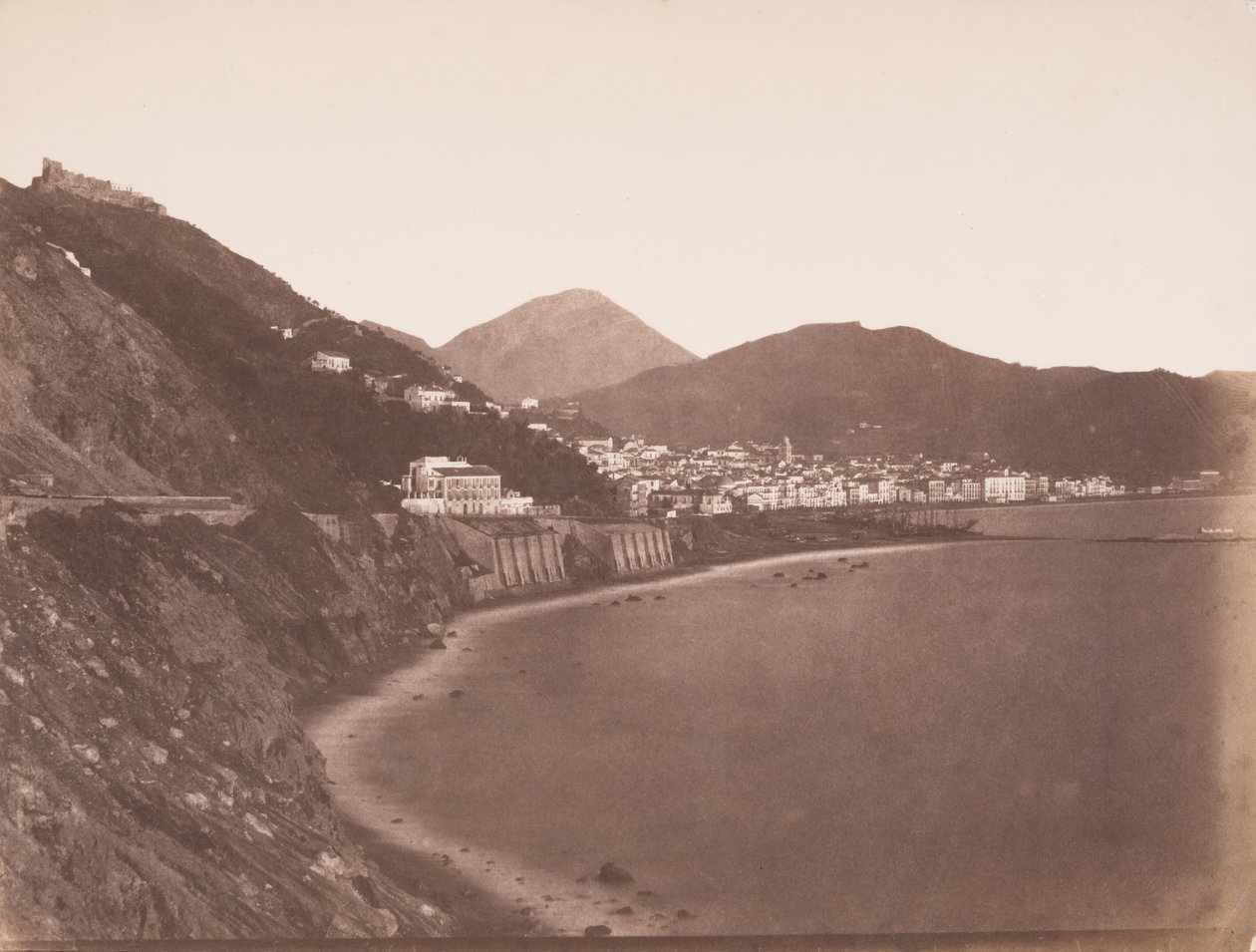 Salerno, Włochy, ok. 1856 (zdjęcie) autorstwa Gustave de Beaucorps