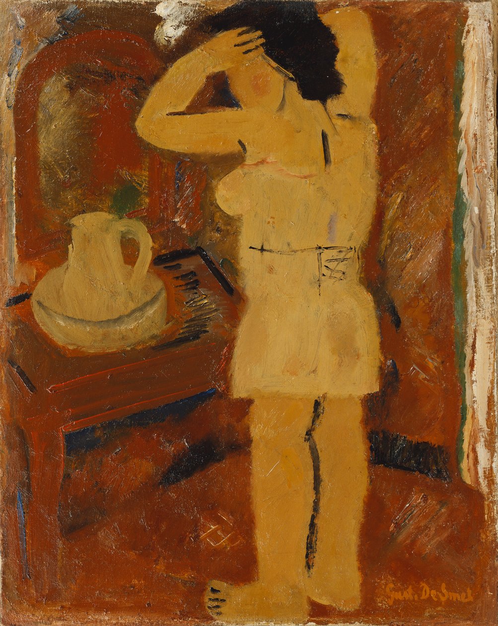 La toaleta - Udekoruj autorstwa Gustave de Smet