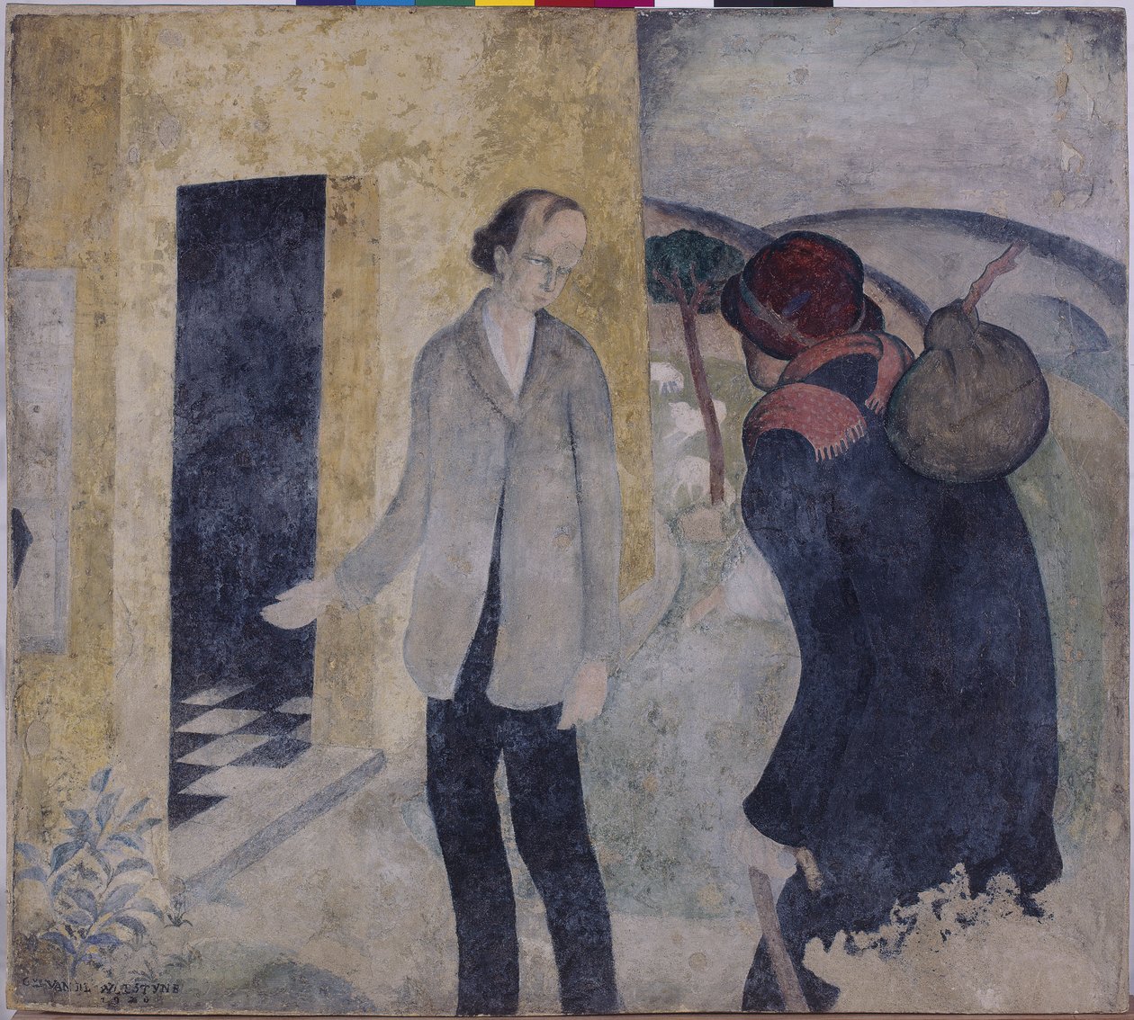 Gościnność dla nieznajomych autorstwa Gustave Van de Woestyne