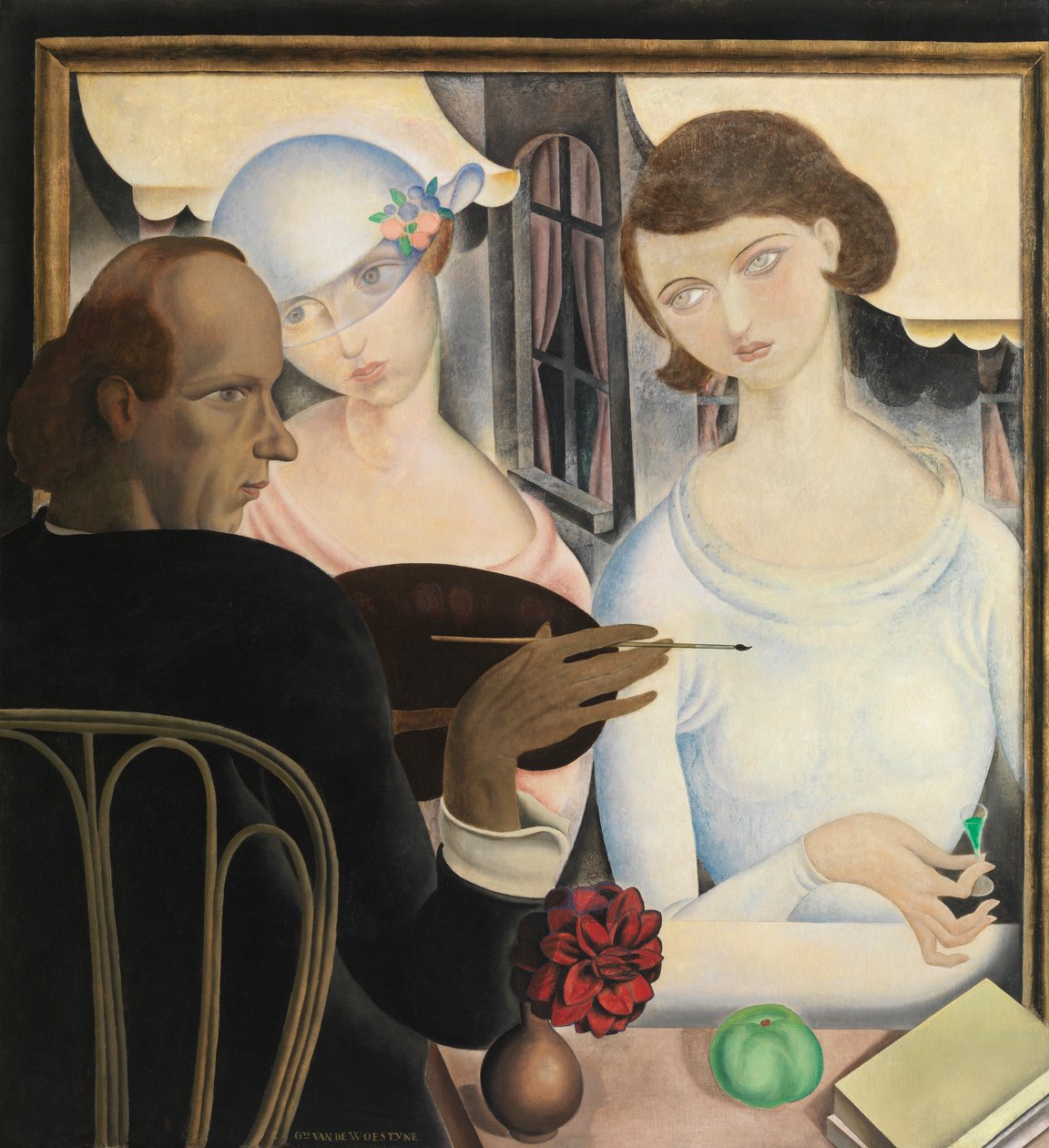 Pijący Likier autorstwa Gustave Van de Woestyne