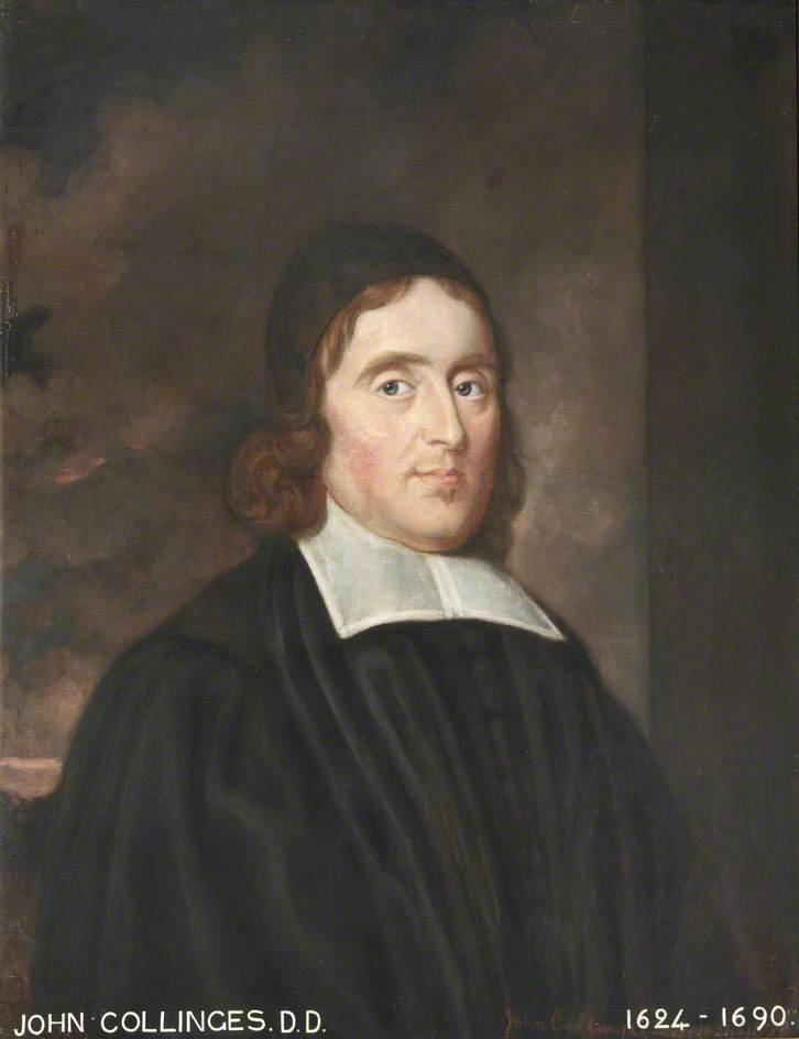 John Collinges D.D. autorstwa Gustavus Ellinthorpe Sintzenich