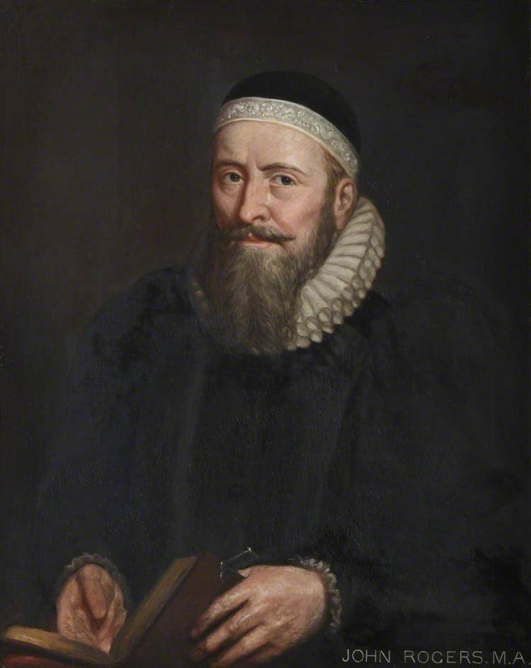 mgr John Rogers autorstwa Gustavus Ellinthorpe Sintzenich