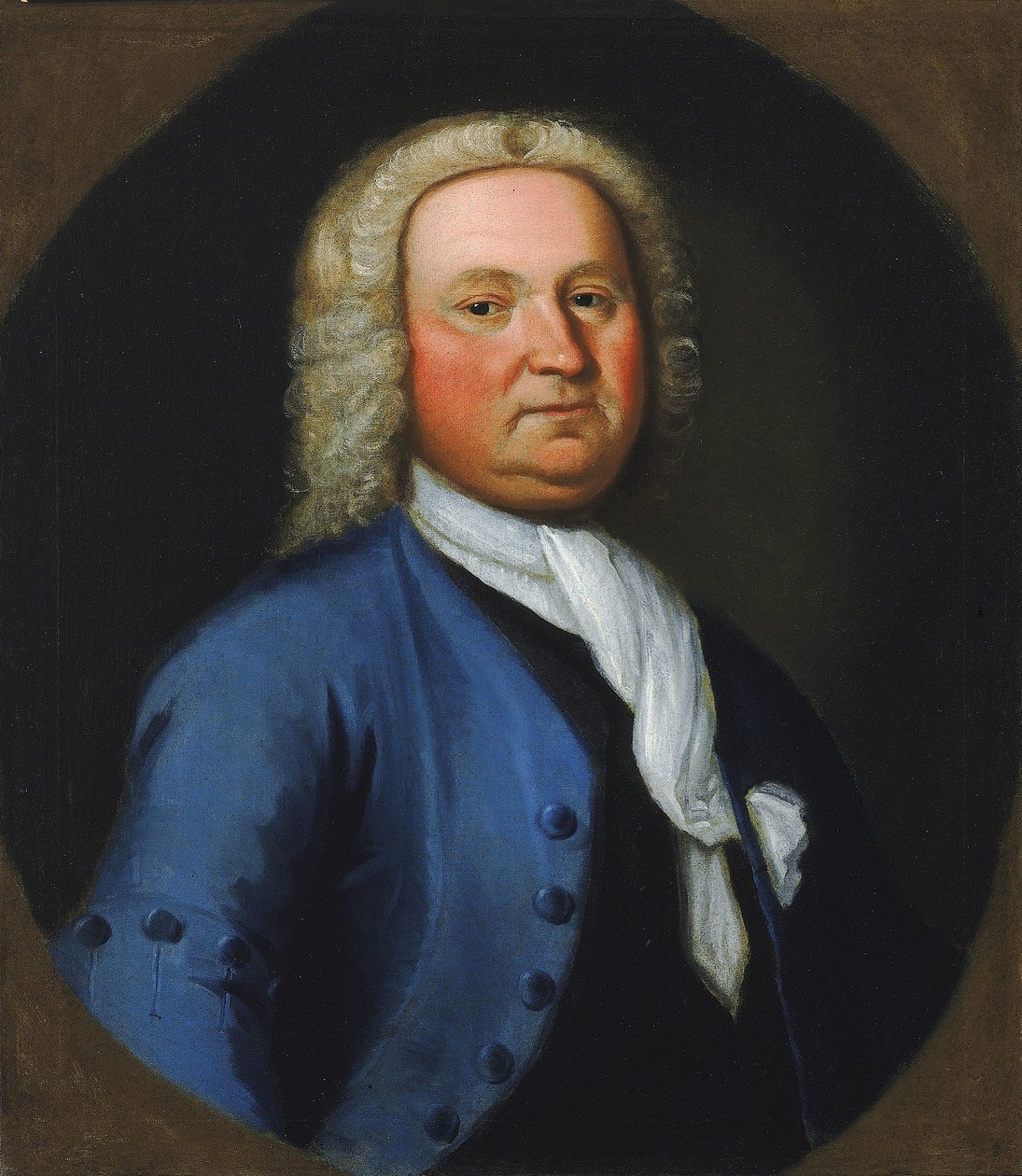 Dr Gustavus Brown autorstwa Gustavus Hesselius