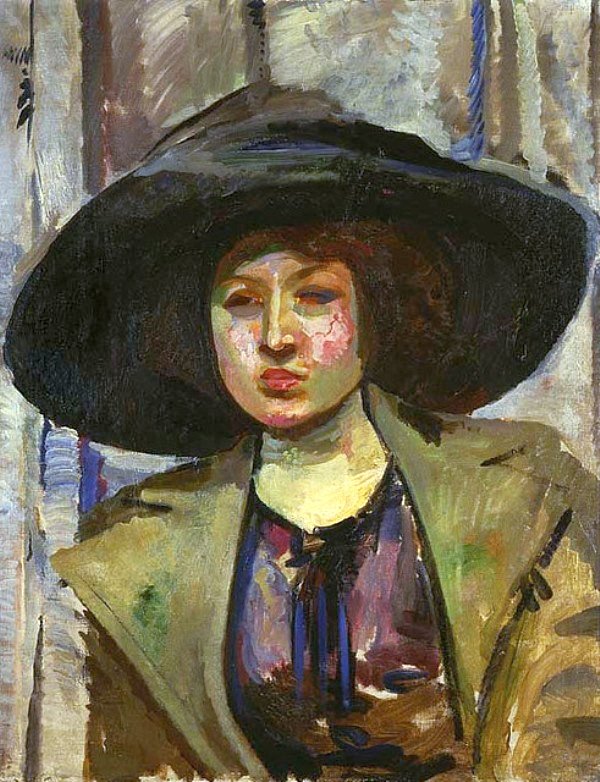 Portrait of Kazimiera Felix. autorstwa Gustaw Gwozdecki