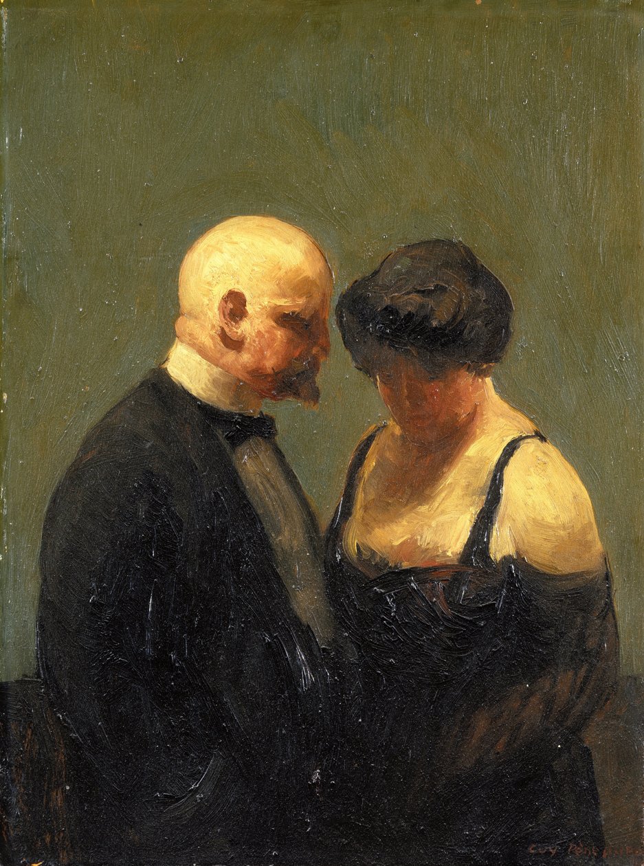 Człowiek zaufania autorstwa Guy Pène du Bois
