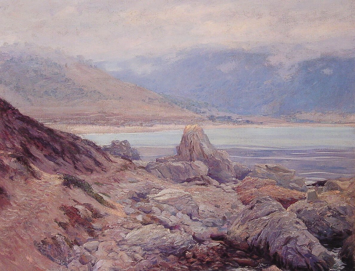 Ścieżka wzdłuż brzegu autorstwa Guy Rose
