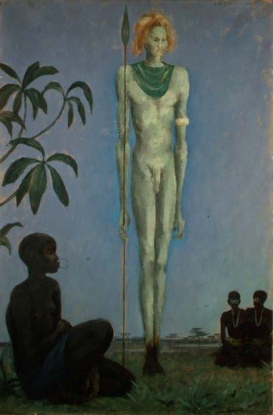 Pasterz Dinka autorstwa Guy Richard Charles Wyndham