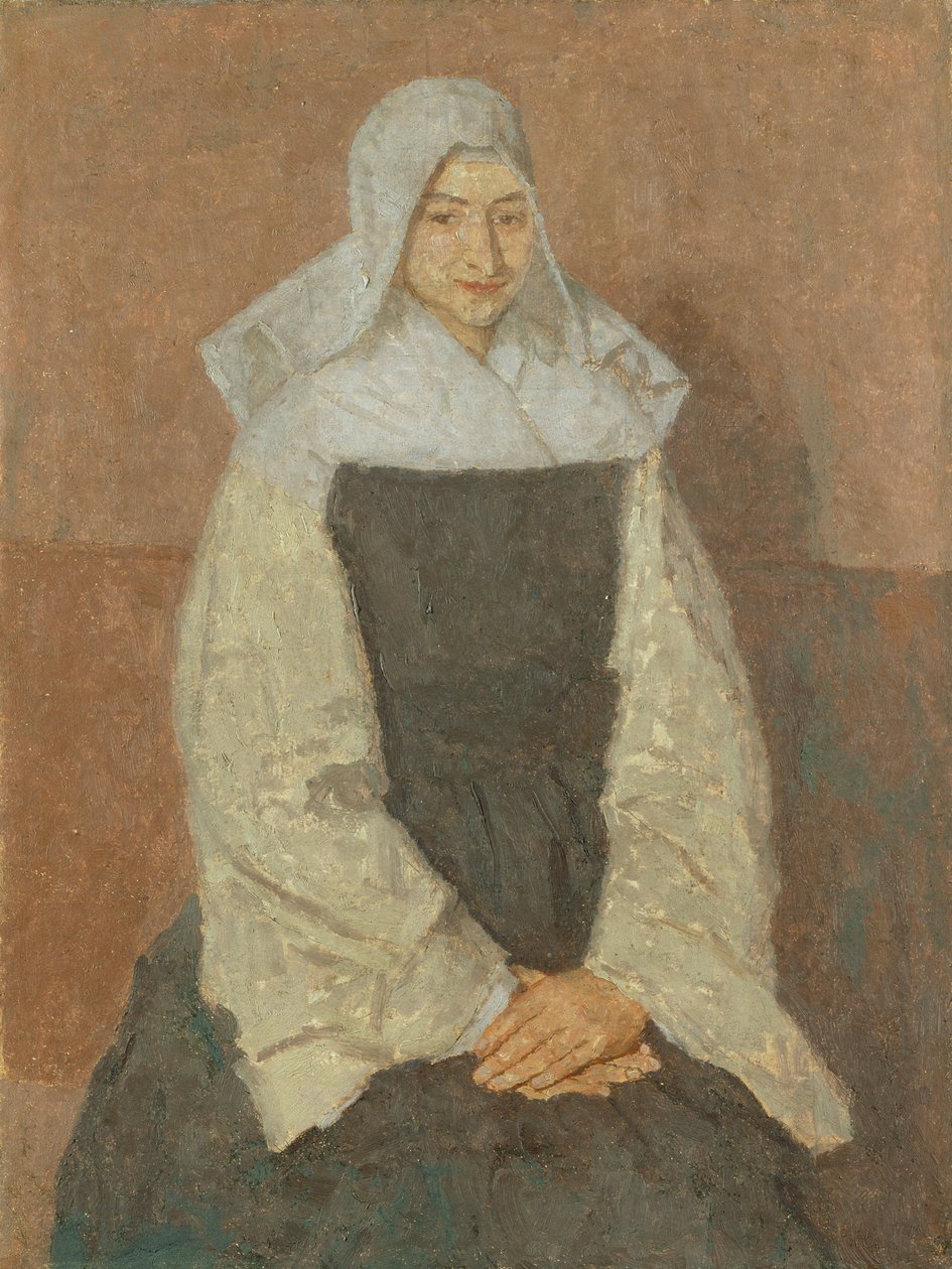Matka Maria Poussepin (1653-1744) c.1915-20 autorstwa Gwen John