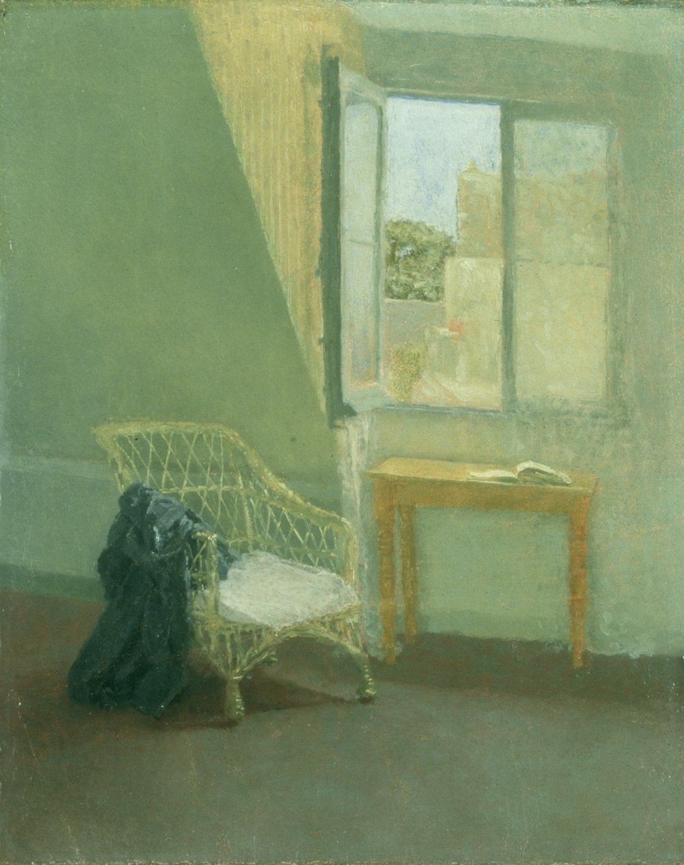 Kącik w pokoju artysty w Paryżu autorstwa Gwen John